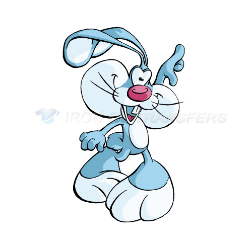 Rabbit Iron-on Stickers (Heat Transfers)NO.8926